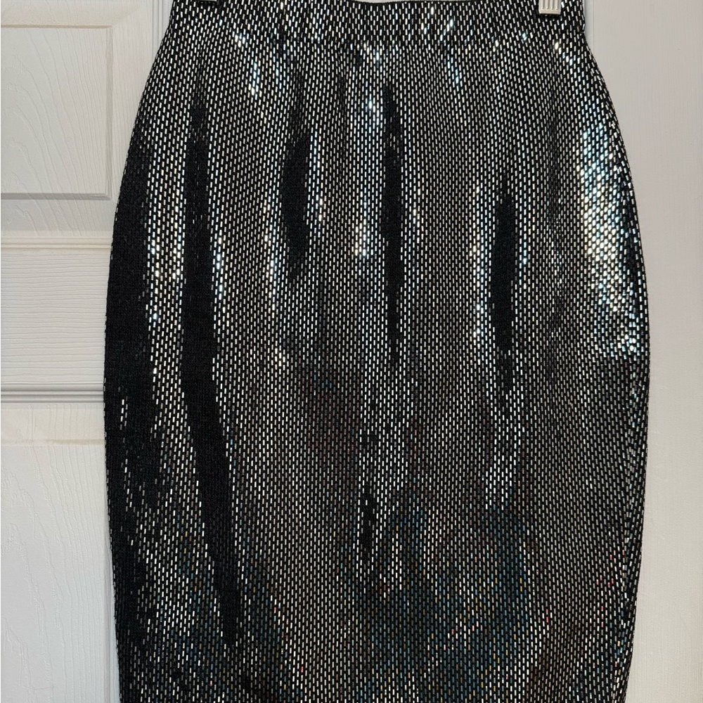 Black St. John Skirt